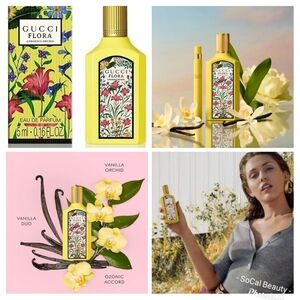 🌼Scent Idea🌼BNIB GUCCI Flora Gorgeous ORCHID 0.16 OZ EDP Travel Size Splash!!